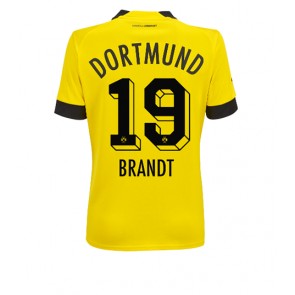 Borussia Dortmund Julian Brandt #19 kläder Kvinnor 2022-23 Hemmatröja Kortärmad